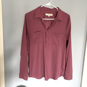 LOFT blouse, size medium
